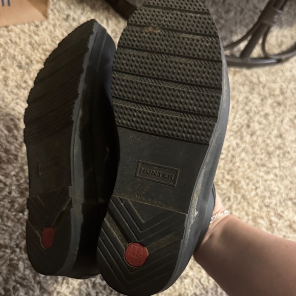 Hunter Black Rain Boots - Picture 5 of 7